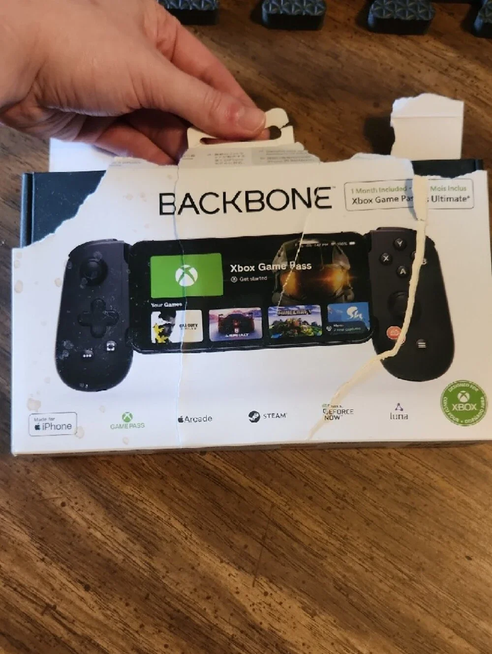 Backbone Mobile Game Controller - Black